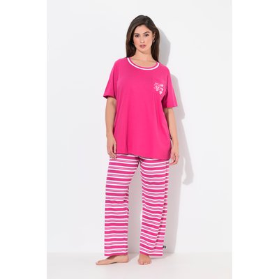 Pyjama 2 pièces, pantalon rayé avec poches ULLA POPKEN