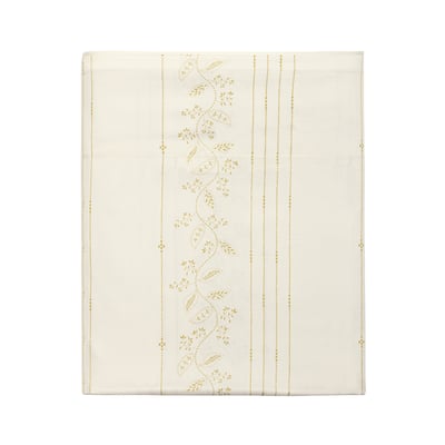 Drap plat imprimé en satin de coton bio, GALERIE ALEXANDRE TURPAULT