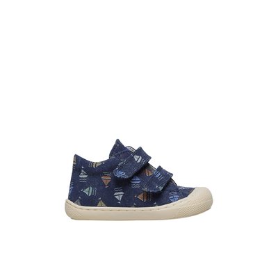 Chaussures premiers pas en tissu avec imprimé barquettes COCOON VL NATURINO