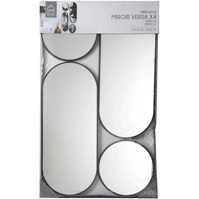 Set de 4 miroirs ronds et ovales Versa CMP