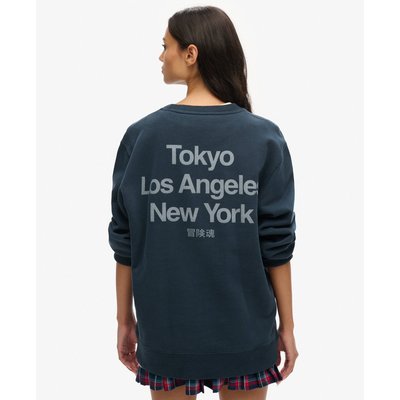 Sweat ras du cou oversize Core Logo City SUPERDRY