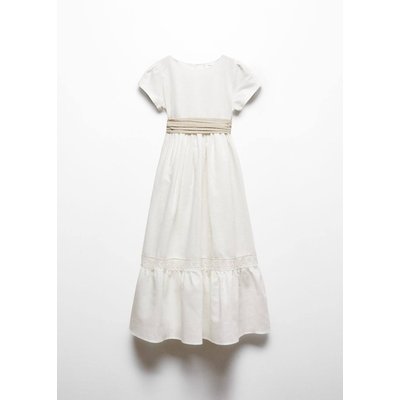 Ceremonie robe en lin habillee La Redoute