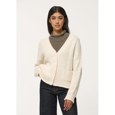 Gilet droit en maille mousseuse épaisse HUMILITY