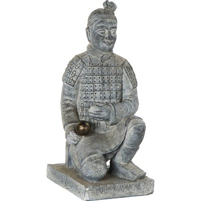 Statue en fibre de verre, guerrier moderne RECOLLECTION