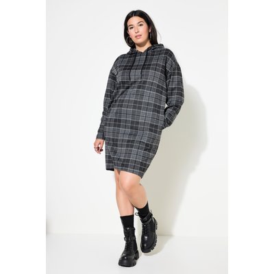 Robe midi oversize, jersey à carreaux STUDIO UNTOLD