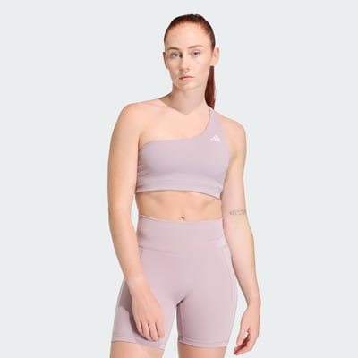 Brassière De Training Asymétrique Côtelée Optime Maintien Léger adidas Performance