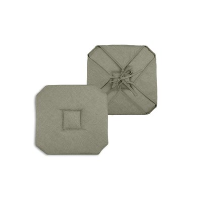 Coussin galette de chaise 4 rabats collection chinee EDEN