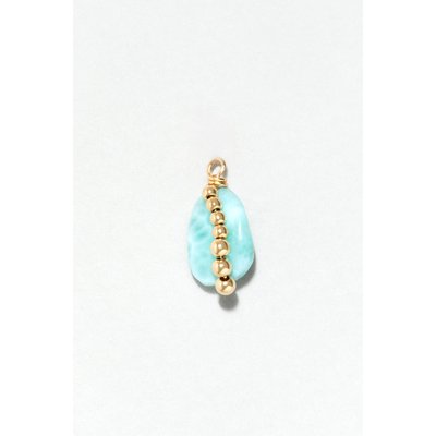 Pendentif Cauri - Larimar YAY PARIS