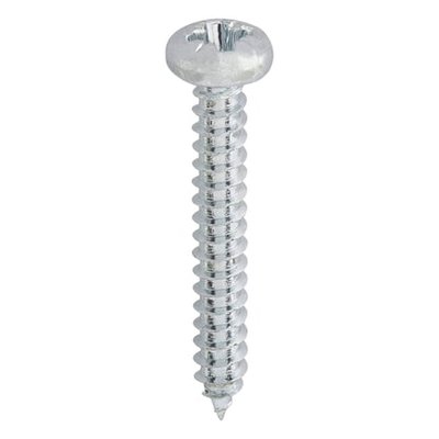 Sachet De 40 Vis Tôle Tête Cylindrique 3,5x25 Mm ESSENTIELS DU BHV