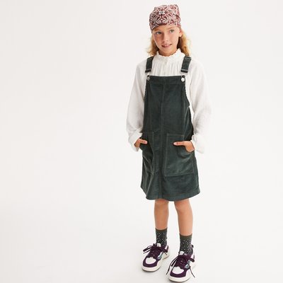 Velour Dungaree Dress LA REDOUTE COLLECTIONS