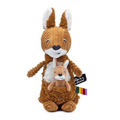 Peluche Allezou Kangourou Maman Et Bébé LES PTIPOTOS
