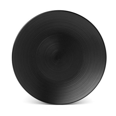 Lot de 6 assiettes plates noir - "aya" LAGUIOLE CUISSON