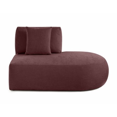 Module d'assise droit en Tissu texturé - SANTORINI LISA DESIGN