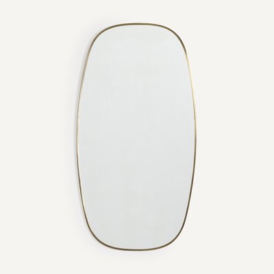 Miroir cadre laiton vieilli H100cm, Caligone AM.PM