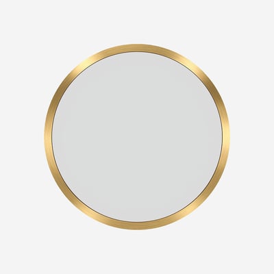 Miroir rond en aluminium ELYO HABITAT