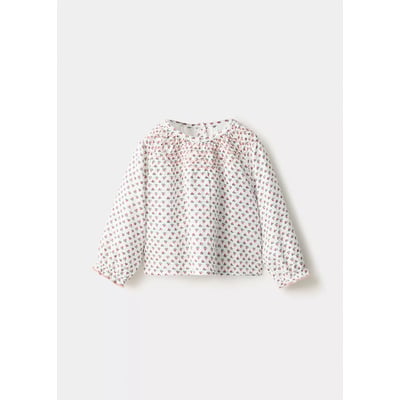 Blouse coton imprimé fleuri MANGO BABY