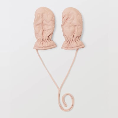 Moufles quiltées coeur BOUT'CHOU
