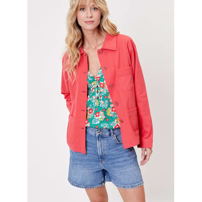 Veste coton uni droite LACKET PRINCESSE NOMADE