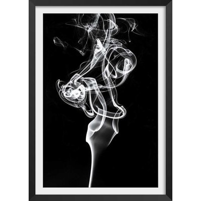 Poster white smoke tulip dream HEXOA