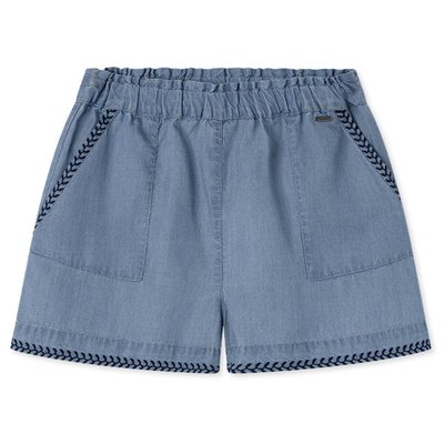 Short À Taille Élastique En Denim PEPE JEANS
