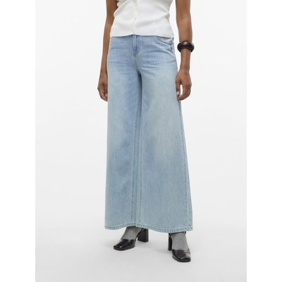 VMANNET Taille moyenne Wide Leg Fit Jeans Jean à coupe large VERO MODA