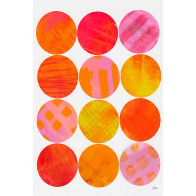 Tableau sun shine circle HEXOA