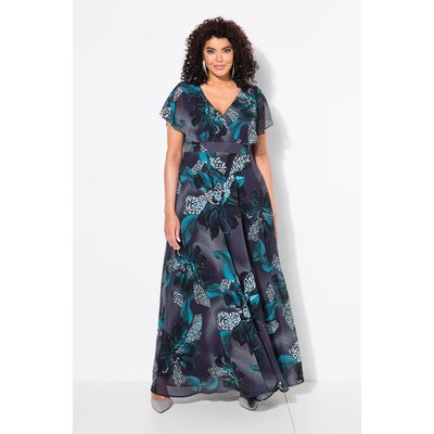 Robe maxi, ceinture, col en V ULLA POPKEN