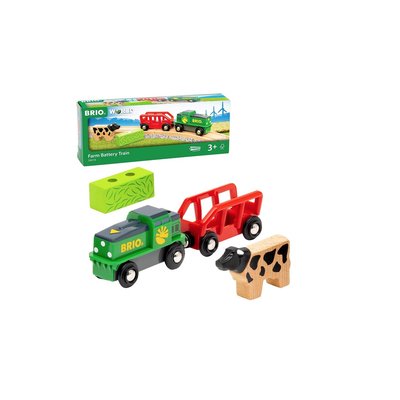 36018 Train a la ferme a pile BRIO