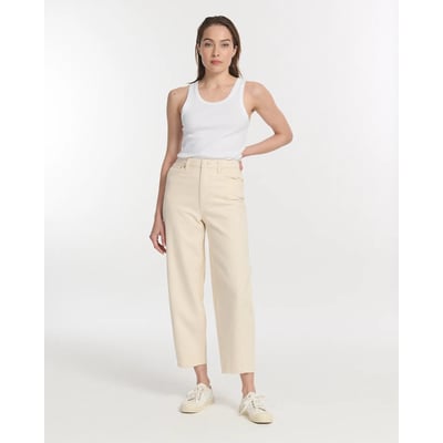 Jeans ballon taille haute cheville LABDIP