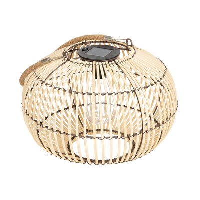 Lampe extérieur solaire LED rotin Ø31,5cm LILOU SWEEEK