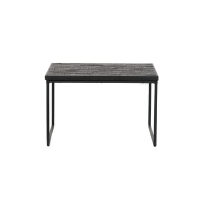 Table d'appoint en teck recyclé - SHARING WOOOD