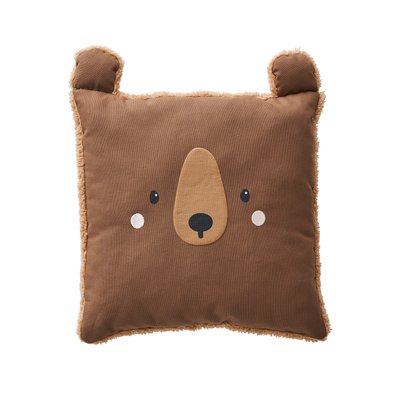 Coussin carré Ourson VERTBAUDET