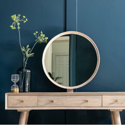 Miroir rond pour console de chambre THANE PIER IMPORT