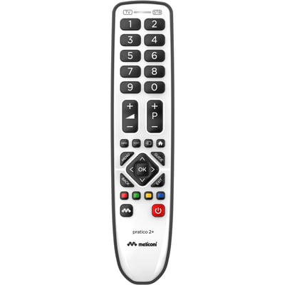 Télécommande universelle Universelle 2 en 1 PRATICO 2+ MELICONI