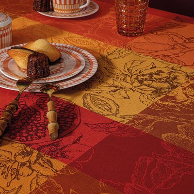 Nappe pur coton enduit imperméable MILLE SENTEURS GARNIER-THIEBAUT