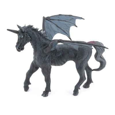 Figurine Pégacorne noir PAPO