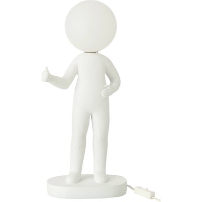Lampe design pouce en résine blanche pour une déco originale RECOLLECTION