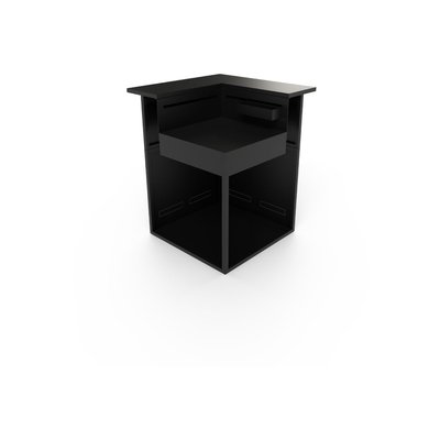 Meuble d'angle SAAF CBN angle acier fermé Comptoir FORGE ADOUR