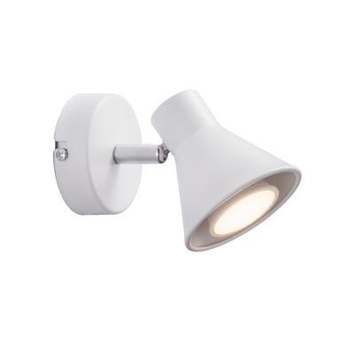 Applique murale spot style industriel orientable en métal, EIK NORDLUX