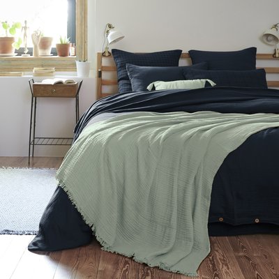 Plaid quadruple gaze de coton Gaia EDEN