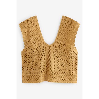 Débardeur en crochet coupe classique NEXT