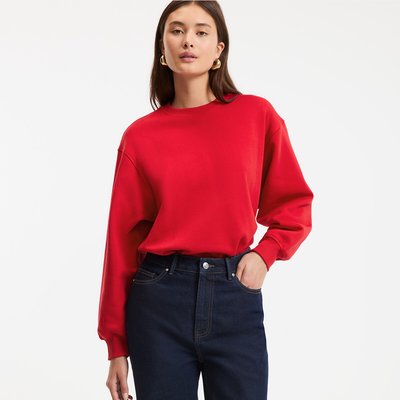 Объемный свитер с  круглым вырезом LA REDOUTE COLLECTIONS