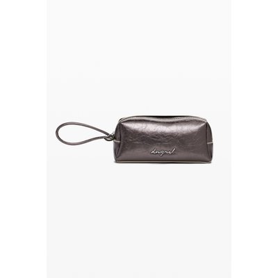 Trousse métallisée allongée de taille moyenne DESIGUAL