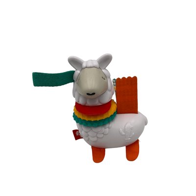 Hochet Click Clack Lama - Bon état MATTEL