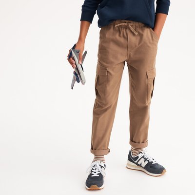 Pantalon cargo à taille élastiquée LA REDOUTE COLLECTIONS
