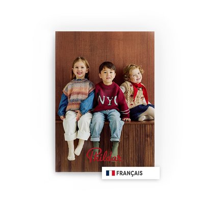 N°278 : Enfants Tricot Fils Piliers PHILDAR