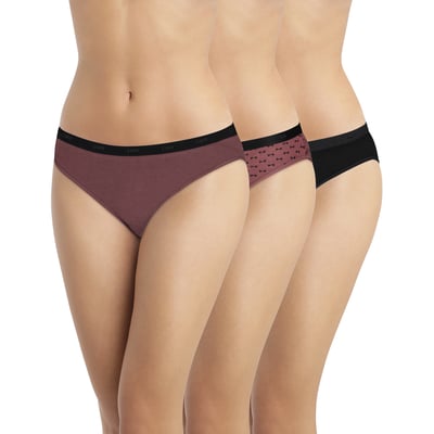 Lot de 3 slips les pockets coton stretch DIM