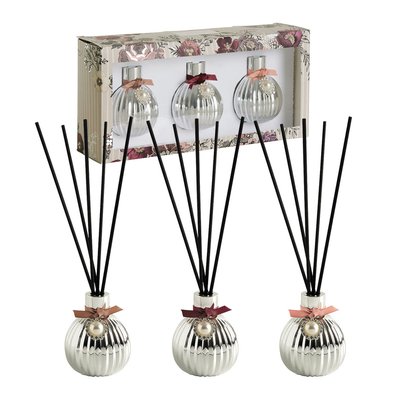Coffret de 3 diffuseurs de parfum d'ambiance 50 ml MATHILDE M