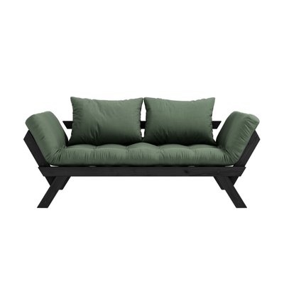 Banquette futon en pin avec coussins, Bebop - BEBOP KARUP DESIGN
