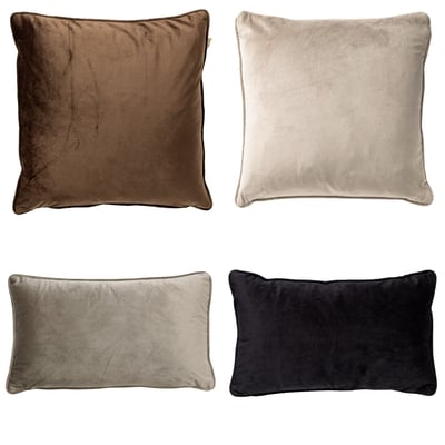 Coussins Velours assortis (Lot de4) DUTCH DECOR